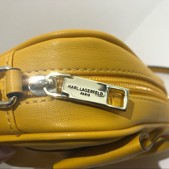 Chanel’s Karl Lagerfeld Mustard Crossbody - Picture 3 of 4